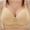 Khaki bras, variant on pimelu Bras for Women Push Up Bra for Women Full Coverage Underwire Full Figure Bras Elder Large Size No Rim Compression T-Shirt Bra Bras for Women
