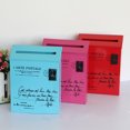 thumbnail image 4 of Post Box Mailbox Home Wall Decoration Ornament Creative Photo Prop(Red), 4 of 9