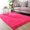 Hot Pink, variant on Kokovifyves Home Decor Soft Carpet Non-Slip Area Carpet Dining Room Home Bedroom Carpet Floor