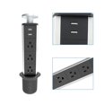 thumbnail image 4 of Toma de Corriente Elíctrica, Escretorio de Encimera, Protector de Toma de Corriente, Toma de Corriente Emergente de Torre Con Puerto USB para El Hogar, 4 of 7