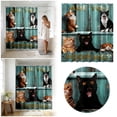 thumbnail image 2 of MKHSQHDG Today's Deals A Witty and Humorous Bathroom Curtain, 2 of 5