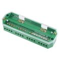 thumbnail image 1 of Unique Bargains 2 Inlet 16 Outlet Terminal Strip Blocks, Single Phase Distribution Block for Metering Box, 1 of 4