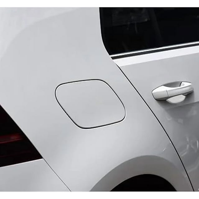 Car Oil Tank Cover Exterior Fuel Tank Filter Cap Lid Compatible For VW Golf 7 7.5 MK7 VII 2014-2018(White) Caps