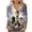 Green 1, variant on Women 3/4 Sleeve Tunic Blouse,Tie Dye St Patricks Day Shirt Women Irish Shamrock 3/4 Sleeve Tops Saint Patricks Day Green Clover Tshirts