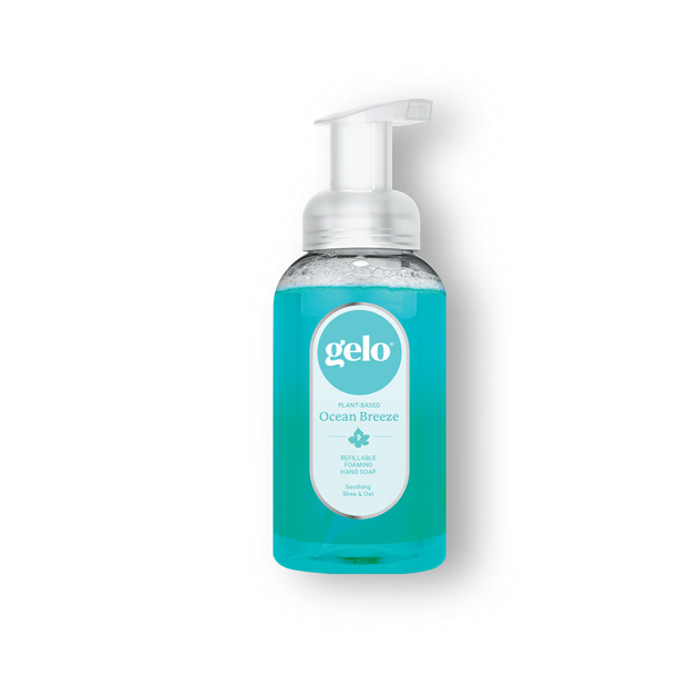 Gelo Foaming Hand Soap, Ocean Breeze, 10 Fl Oz