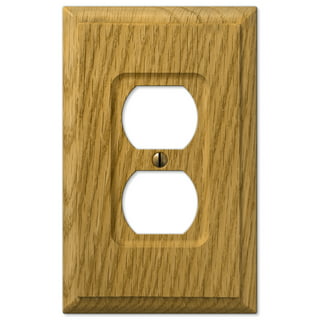 Wood Wall Plates in Wall Plates by Color & Material 