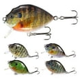 thumbnail image 5 of Lixada 5PCS Fishing Lures 6cm 15g Wobbler Fishing Lure Artificial Hard Bait Crankbait with Tackle Box for Fish Bass Fishing Tackle, 5 of 7