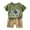 Bronze, variant on LPKRT Boys 2 Piece Matching Clothing Set Catoon Print Short Sleeve T Shirt And Shorts Children Stylish Casual Outfits Sets Bronze 12-18 Months