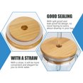 thumbnail image 2 of Household Glass Cup Can Shaped Straw Cup Convenient Coffee Glass Coffee Accessory, 2 of 8