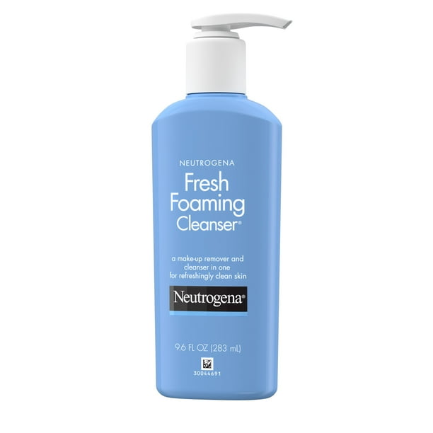 Neutrogena Fresh Foaming Facial Cleanser, Daily Wash & Makeup