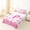 Pink P, variant on Erosebridal Princess Letter S Twin Sheet Sets, Cute Ribbon Bedding, 3-Piece