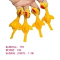 thumbnail image 4 of Poulet en Caoutchouc Poulet à Lancer Poulet Volant Lanceurs Extensibles Cadeau de Noël Jouet, 4 of 8