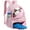 Pink, variant on Soccer Backpack 32L Pink Soccer Bag with Ball Holder Shoes Compartment Water-Resistant Breathable Multi-Sport Backpack for Basketball Volleyball