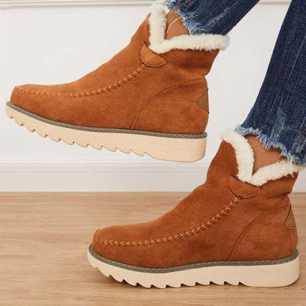 Women‘S Classic Non-Slip Ankle Snow Boots 1 Pair