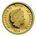 thumbnail image 2 of 2014 Niue 1/4 oz Proof Gold $25 Disney Mickey Mouse, 2 of 3