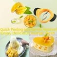 thumbnail image 6 of 1PCS Mango Slicer Cutter Pitter with Stainless Steel Blade, Mango Pit Remover Tool with Grip Handle, 6 of 7