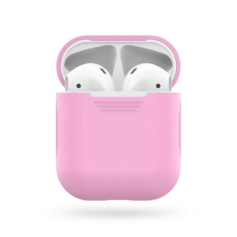 LENTION Headphone Case for Apple AirPods covered with UltraThin