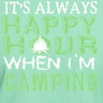 thumbnail image 3 of CafePress - It's Always Happy Hour When I'm Camping T T Shirt - Men's Classic Graphic Cotton T-Shirt, 3 of 4