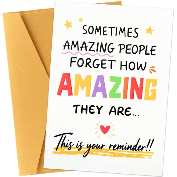 Tarjeta de felicitación Ethanberg Amazing People Rind con sobre