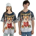 thumbnail image 4 of Happy New Year 2026 Corgi Holiday Balloons Party Snow All Over Print 3D Baseball Shirt Welsh Corgi Dog Lover Gifts Idea Softball Sport - 13018, 4 of 6