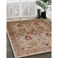 thumbnail image 2 of Ahgly Company Indoor Rectangle Mid-Century Modern Chestnut Red Oriental Area Rugs, 8' x 10', 2 of 6