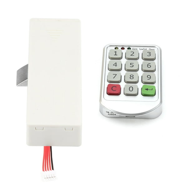 Cerraduras de números electrónicos, contraseña electrónica digital inteligente Cerraduras de teclado electrónico Cerradura codificada Artesanía superior Jadeshay A