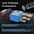 thumbnail image 2 of Interruptor de Desconexión de Batería Remoto de 240 A y 12 V con Pantalla de Voltaje LED, Interruptor de Apagado Automático de Energía para Automóvil, 2 of 5