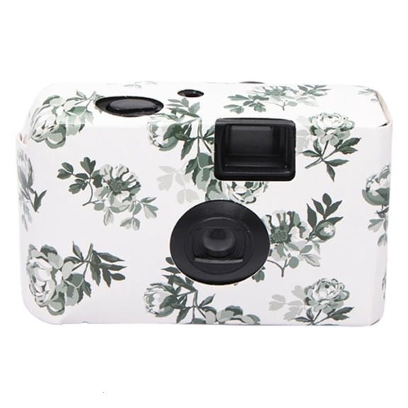 Cartoon Disposable Camera with 17pcs Film Portable Single Use Optical Cameras