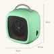 thumbnail image 3 of Mini calentador de ventilador de escritorio con mango Calentador de calefacción de invierno para el hogar (verde claro), 3 of 6