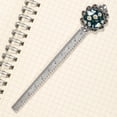 thumbnail image 3 of Daisy Book Lovers' Delight: Vintage Silver Lace-Edged Bookmark – Book Mark Accessory Gift!, 3 of 5