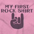 thumbnail image 2 of My First Rock Outfit Romper Boys or Girls Infant Baby Brisco Brands 12M, 2 of 5