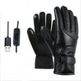 thumbnail image 1 of Gants Chauffants et Rechargeables pour Hommes, Contrôle de Température à 3 Blocs, Gants Chauffants pour Femmes, Visière de Softball pour Course à Pied, 1 of 8