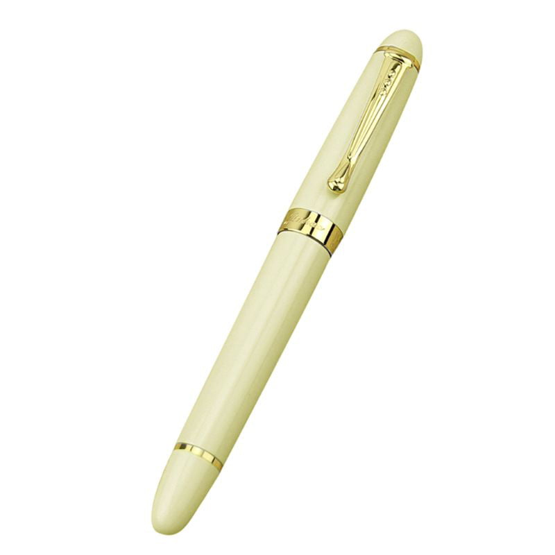 Jinhao X450 Fountain Pen Ivory Color Medium Nib Gift Wriitng Pen 