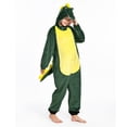 thumbnail image 4 of Pijama de cocodrilo de dibujos animados para adultos, reno, Navidad, Cosplay, franela, ropa de dormir, mono, disfraz, fiesta de carnaval de Halloween, 4 of 5