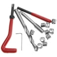 thumbnail image 4 of 15Pcs Metric Thread Repair Insert Kit M3 M4 M7 M9 M11 Helicoil Car Pro Coil Tool M7 * 1, 4 of 8