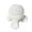 white, variant on Mini Portable Hand Held Body Vibrating Massager with LED Light for Hand Head Neck Back Legs Arms Pain Release, Battery Operated, Easy Hand Grip