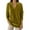 Green, variant on Women's V Neck Sweatshirt 2025 Vintage Long Sleeve Lapel Collared Casual Plain Sweat Shirts Pullover Tops