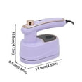 thumbnail image 6 of Travel Steamer for Clothes -Small Steam Irons Foldable for Wrinkle Removal, Compact Portable Mini Steamer for Clothes Travel College Dorm Office Home Garment Steamer for Clothes, 6 of 10