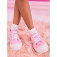 thumbnail image 6 of Justice Little and Big Girls Court Sneakers, 6 of 9