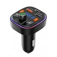thumbnail image 1 of compatible Q5 3.1A USB+PD Bluetooth Car Charger Car FM Transmitter Colorful Lighting_Perfect Gift, 1 of 4