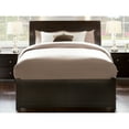 thumbnail image 6 of AFI Portland King Wood Platform Bed with Footboard and Storage Drawers, Espresso, 6 of 7
