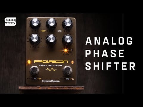 Seymour Duncan Polaron Analog Phase Shifter Guitar Effects Pedal