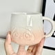 thumbnail image 5 of Taza de agua de 400ml, Taza de cerámica con panda en relieve de dibujos animados con tapa, cuchara para el hogar, taza de café con leche de alto valor para hombres y mujeres, 5 of 5