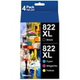 thumbnail image 1 of Cartuchos de tinta PrintImpression 822XL remanufacturados para Epson, 1 of 7