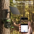thumbnail image 5 of 4G LTE Cellular Trail Camera, 2K Wildlife Hunting Camera, Solar Powered Game Camera, 360° View Deer Camera, PIR Motion Activation, Color Night Vision, IP66, No Supported WiFi, 5 of 8
