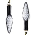 thumbnail image 2 of Direccionales Motocicleta 18 Led 2 Wires M1001 Negro negro, 2 of 3