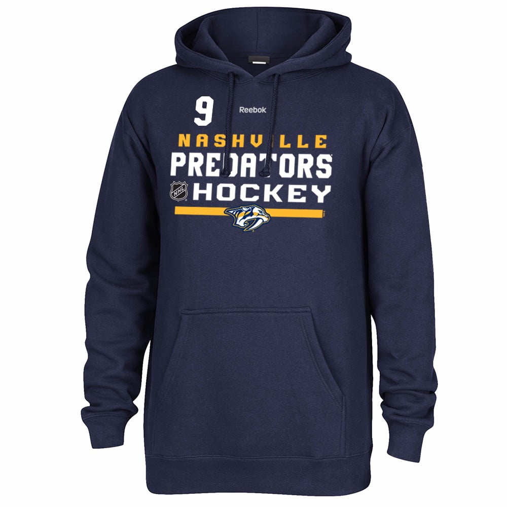 Filip Forsberg Nashville Predators NHL Reebok Navy Blue Center Ice "Freeze" N&N Jersey Pullover Hoodie For Men by Reebok