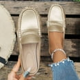 thumbnail image 5 of Dakaela Mules for Women Round Toe Backless Slip on Flats Comfortable Casual Walking Slide Work Loafers, 5 of 8