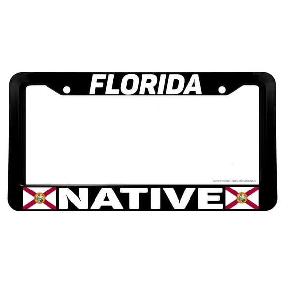 Florida Native Car Truck License Plate Frame