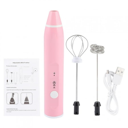 

Milk Frother Convenient Drink Store For Home Restaurant Cafe Shop Pink